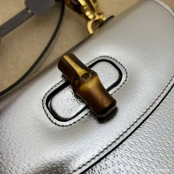 Hyper Peter Small Bamboo bag Gucci top with handle 0515